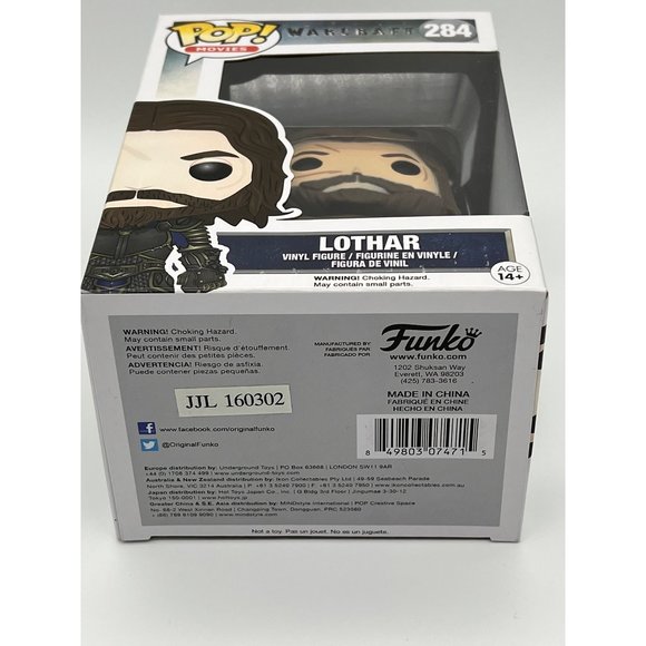Funko Pop! Movies Warcraft Lothar Vinyl Figure #284 NEW - Picture 8 of 8